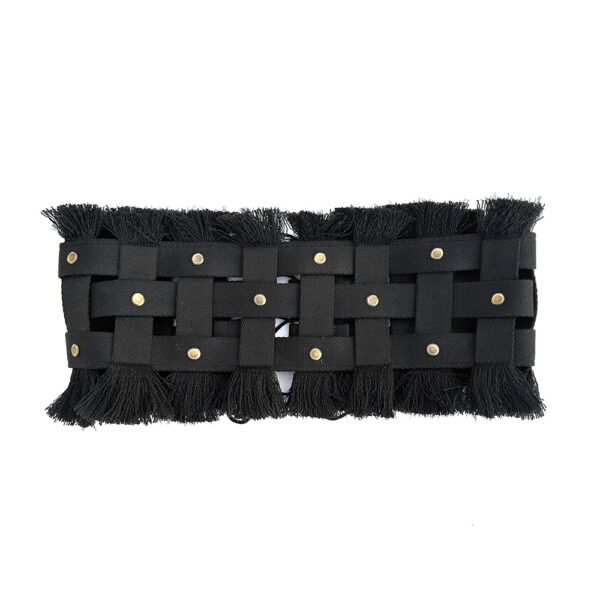 Ceinture Elena - Noir Rivets Or